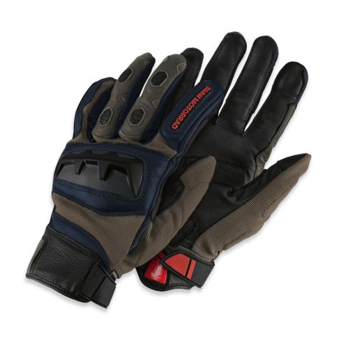 Guantes GS Rallye Caqui Azul